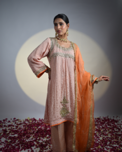 Noor-e-Gul Handcrafted Anarkali Suit Set - Image 9