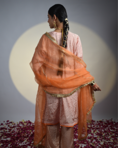 Noor-e-Gul Handcrafted Anarkali Suit Set - Image 7