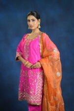 Rangrez Rani Embroidered Kurta Set with Dupatta